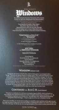 2LP Jon Lord: Windows