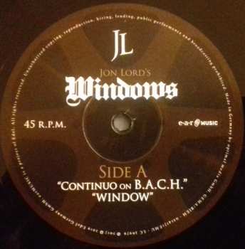 2LP Jon Lord: Windows
