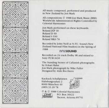 CD Jon Mark: The Standing Stones Of Callanish