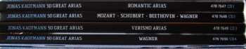 4CD/Zestaw pudełkowy Jonas Kaufmann: 50 Great Arias