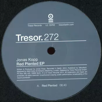 Jonas Kopp: Red Plented EP