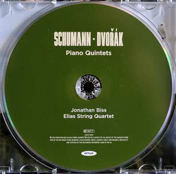 CD Antonín Dvořák: Piano Quintets
