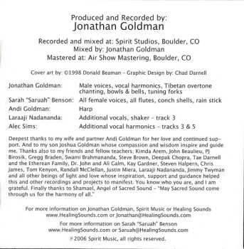CD Jonathan Goldman: Chakra Chants 2