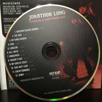 CD Jonathon Long: Parables Of A Southern Man