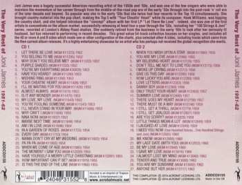 2CD Joni James: The Very Best Of Joni James 1951-62