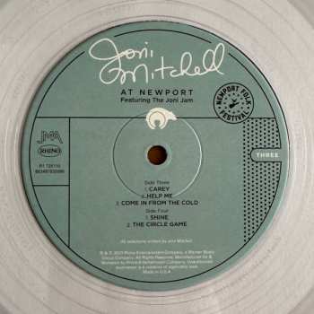 2LP Joni Mitchell: At Newport CLR | LTD