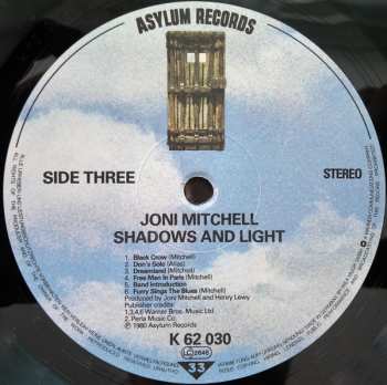 2LP Joni Mitchell: Shadows And Light