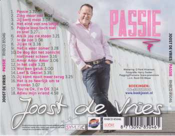 CD Joost De Vries: Passie - 20 Jarig Jubileum