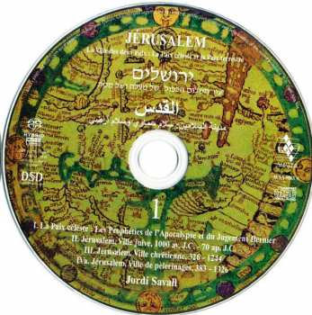 Zestaw pudełkowy/2SACD Jordi Savall: Jérusalem - La Ville Des Deux Paix : La Paix Céleste Et La Paix Terrestre