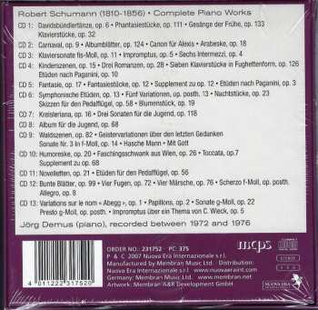 13CD/Zestaw pudełkowy Robert Schumann: Complete Piano Works
