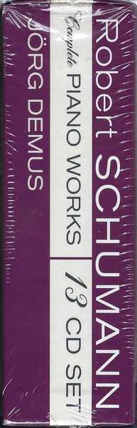13CD/Zestaw pudełkowy Robert Schumann: Complete Piano Works