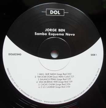 LP Jorge Ben: Samba Esquema Novo DLX
