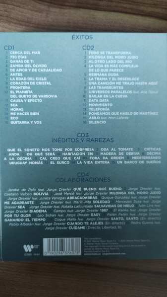 4CD/Zestaw pudełkowy Jorge Drexler: 30 Años