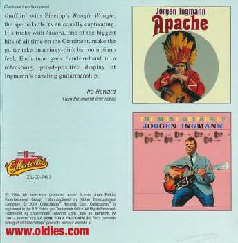 CD Jørgen Ingmann: Apache / The Many Guitars Of Jorgen Ingmann