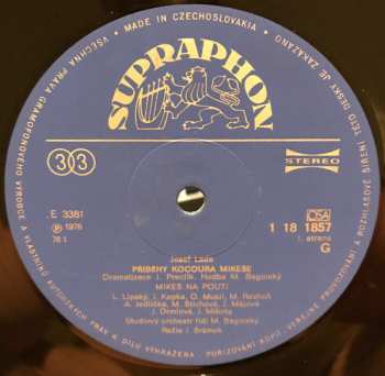 LP Josef Lada: Příběhy Kocoura Mikeše