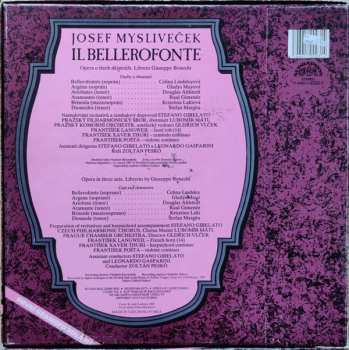3LP Josef Mysliveček: Il Bellerofonte, Opera In 3 Acts (3xLP + BOX)