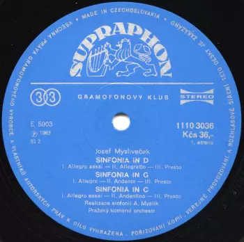 Prague Chamber Orchestra: Sinfonias Vol. 2