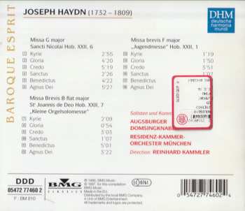 CD Joseph Haydn: 3 Masses