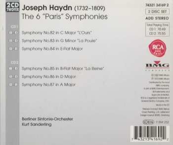 2CD Joseph Haydn: The 6 "Paris" Symphonies