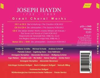 5CD/DVD Joseph Haydn: Great Choral Works (The Creation | The Seasons | The Seven Last Words Of Christ)