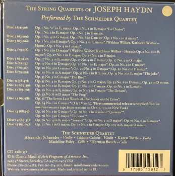 15CD/Zestaw pudełkowy Joseph Haydn: The String Quartets. The Haydn Society Recordings