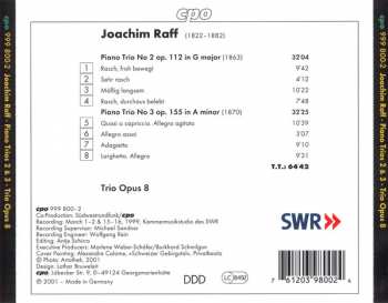 CD Joseph Joachim Raff: Piano Trios No 2 & 3