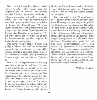 CD Joseph Joachim Raff: Piano Trios No 2 & 3