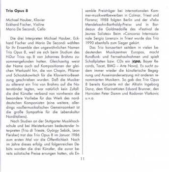 CD Joseph Joachim Raff: Piano Trios No 2 & 3