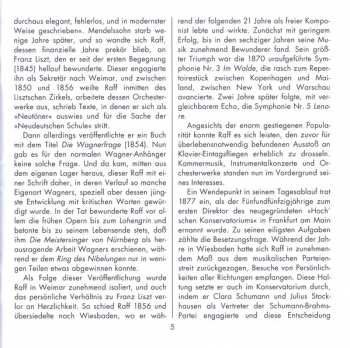 CD Joseph Joachim Raff: Piano Trios No 2 & 3