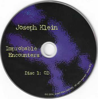 CD/DVD Joseph Klein: Improbable Encounters