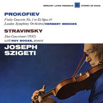 6CD/Zestaw pudełkowy Joseph Szigeti: The Mercury Masters