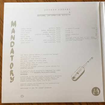 2LP Joshua Abrams Natural Information Society: Mandatory Reality CLR