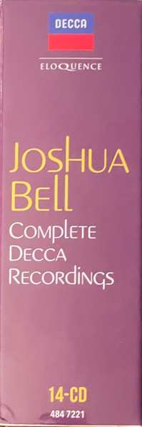 14CD/Zestaw pudełkowy Joshua Bell: Complete Decca Recordings
