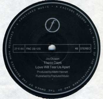 LP Joy Division: Love Will Tear Us Apart