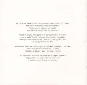 CD Juan Atkins: Borderland