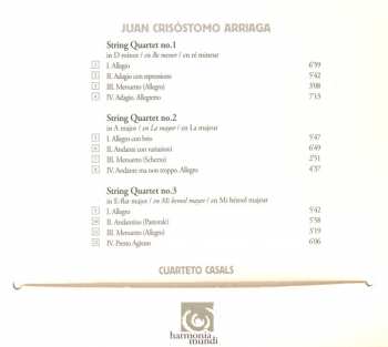CD Cuarteto Casals: String Quartets DIGI