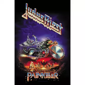 Plakat tekstylny Painkiller