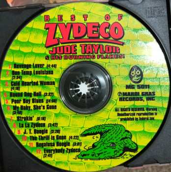 CD Jude Taylor & His Burning Flames: Best Of Zydeco