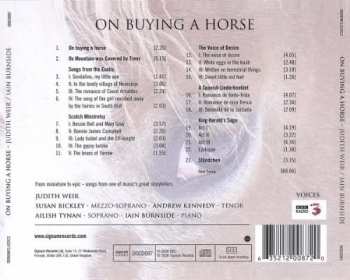 CD Andrew Kennedy: On Buying A Horse (The Songs Of Judith Weir)