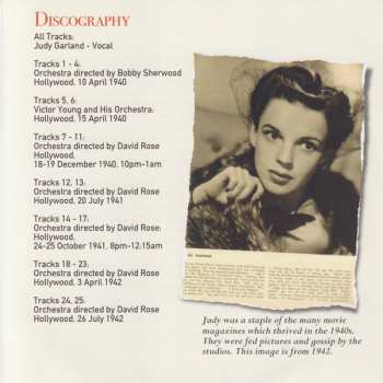 4CD/Zestaw pudełkowy Judy Garland: Smilin' Through : The Singles Collection 1936-1947