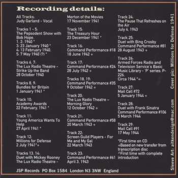 4CD/Zestaw pudełkowy Judy Garland: Lost Tracks 1929 - 1959