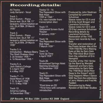 4CD/Zestaw pudełkowy Judy Garland: Lost Tracks 1929 - 1959