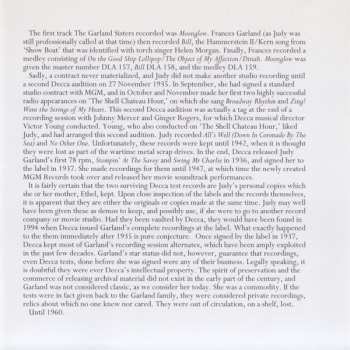 4CD/Zestaw pudełkowy Judy Garland: Lost Tracks 1929 - 1959