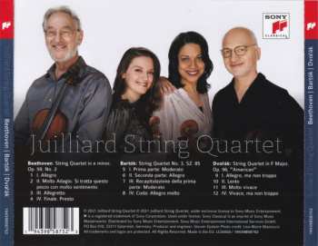 CD Antonín Dvořák: Quartet Op. 59 No. 2 "Rasumovsky" / Quartet No. 3 / "American" Quartet