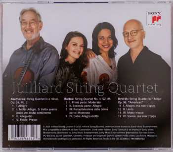 CD Antonín Dvořák: Quartet Op. 59 No. 2 "Rasumovsky" / Quartet No. 3 / "American" Quartet