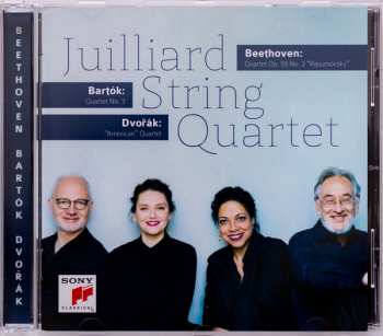 CD Antonín Dvořák: Quartet Op. 59 No. 2 "Rasumovsky" / Quartet No. 3 / "American" Quartet