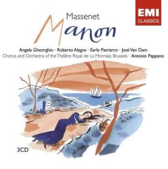 3CD/Zestaw pudełkowy Antonio Pappano: Manon