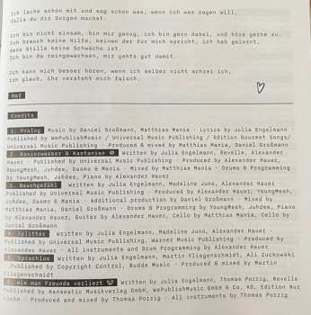 CD Julia Engelmann: Splitter