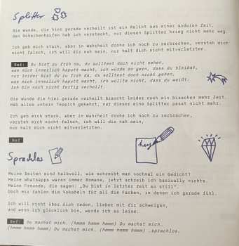 CD Julia Engelmann: Splitter