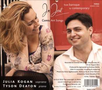 CD Julia Kogan: In Jest – Comic Art Songs